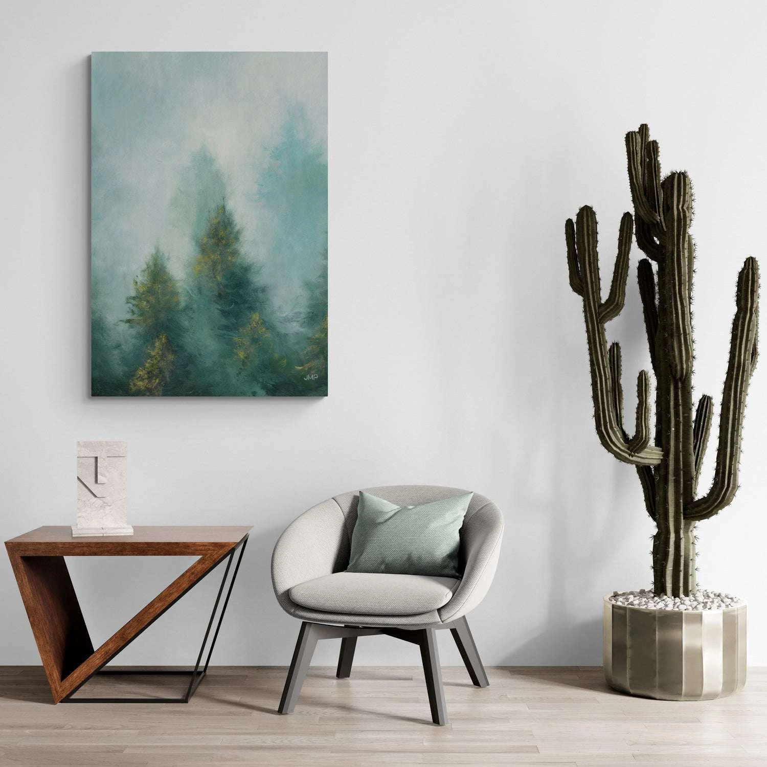 Misty Forest Vertical II - Image 2