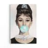 Audrey Hepburn Bubble Gum