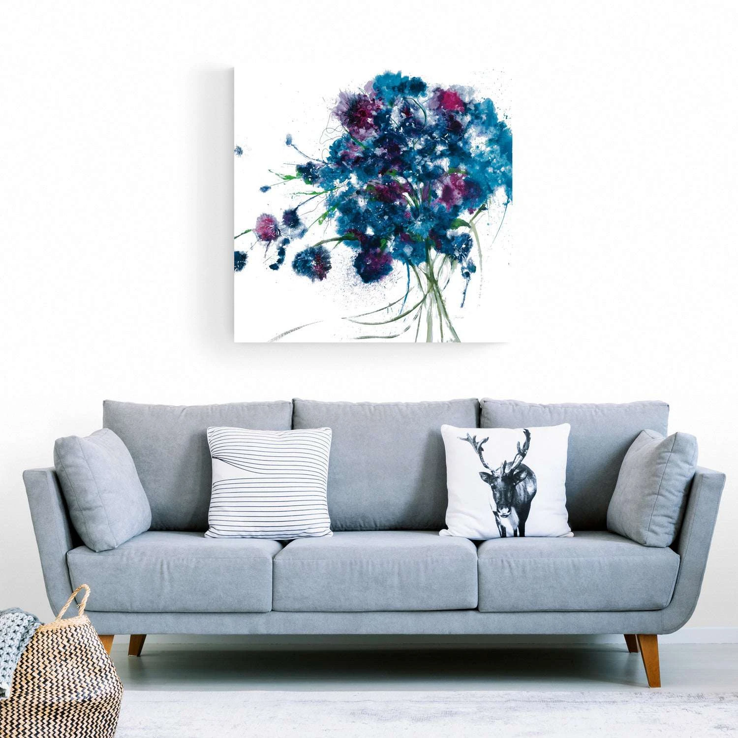 Blue Bouquet Crop - Image 4