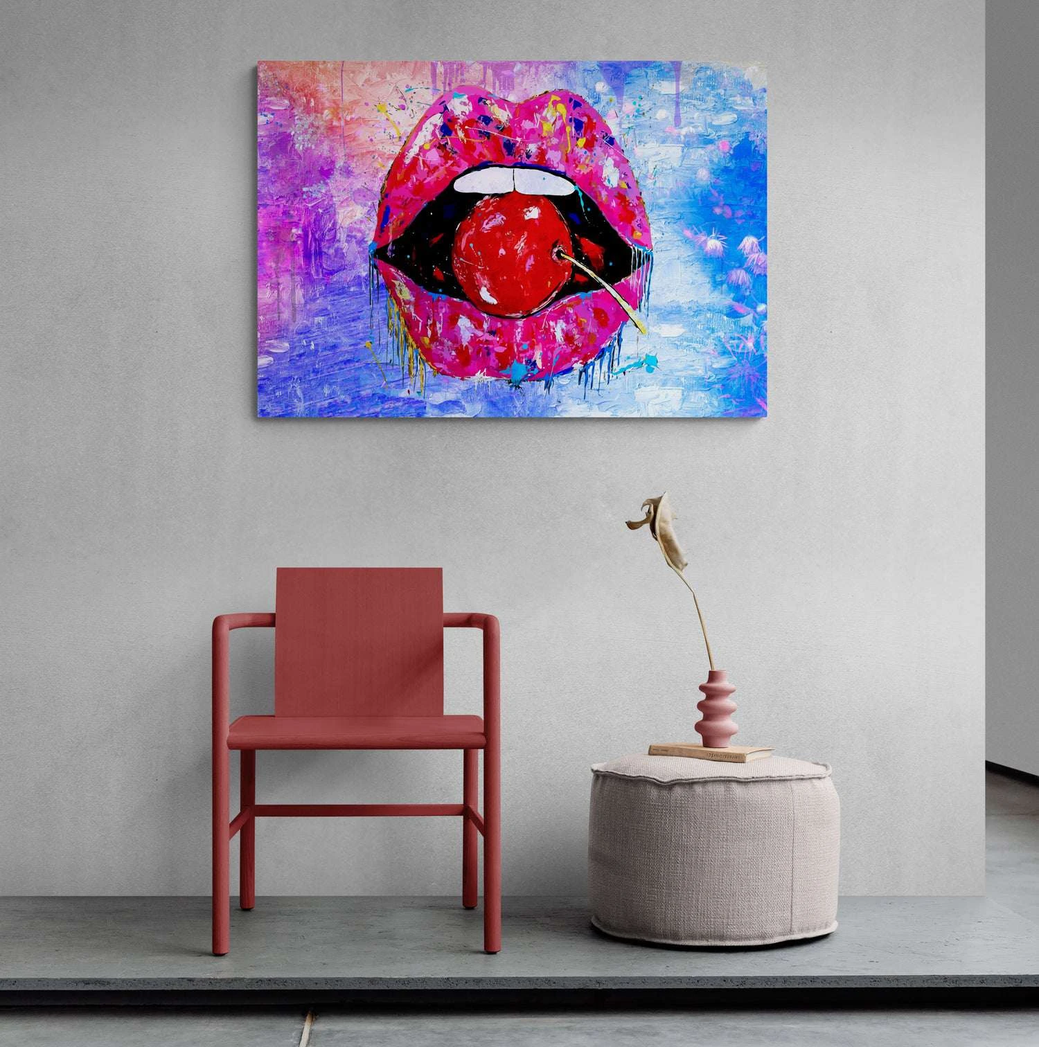 Graffiti Cherry Lips - Image 4