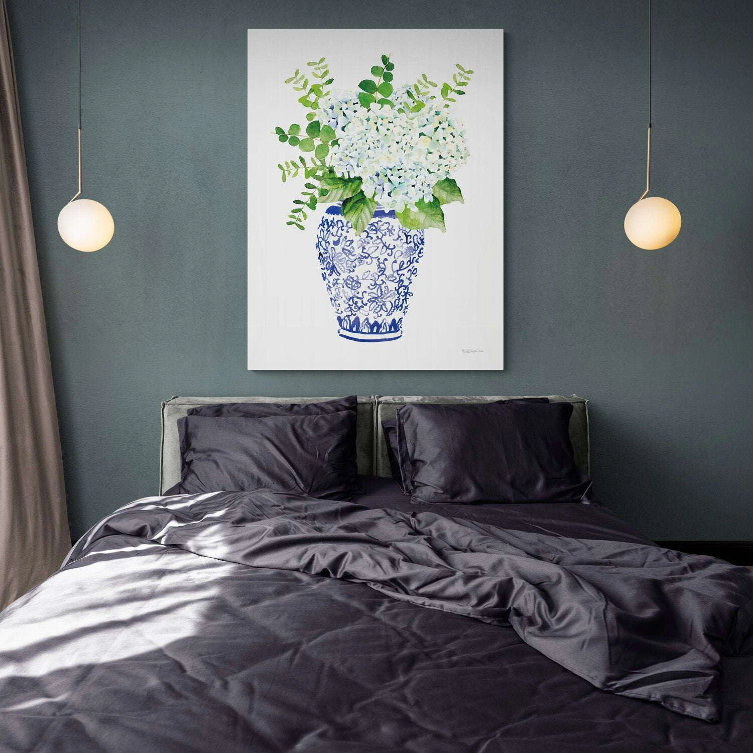 Chinoiserie Hydrangea I - Image 4