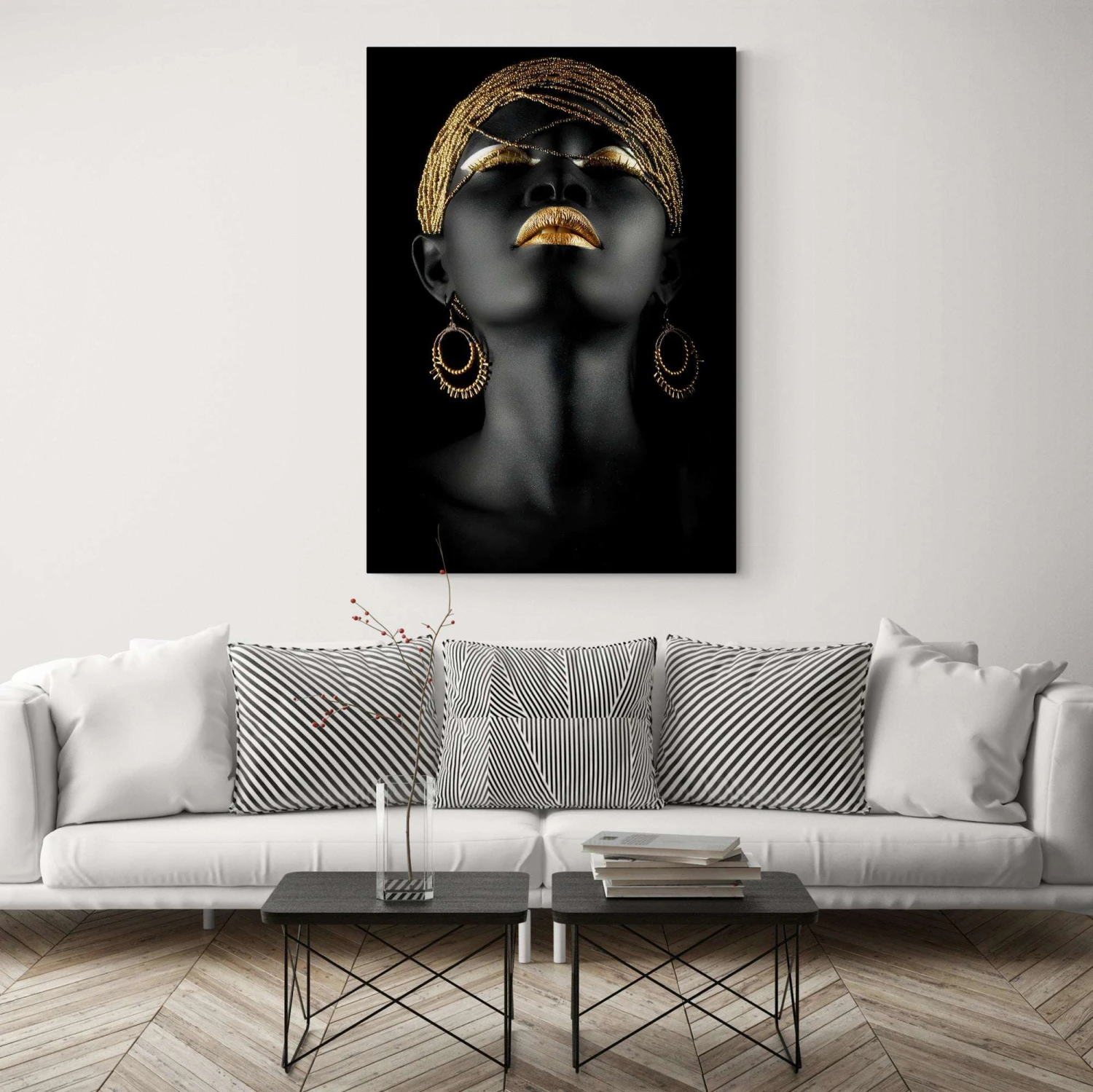 Black & Gold Woman - Image 4