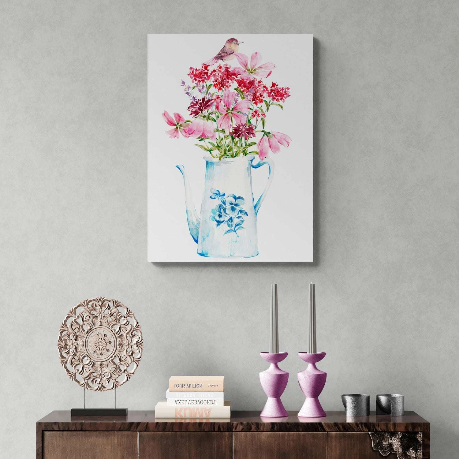 Cosmos In Water Jug - Image 4