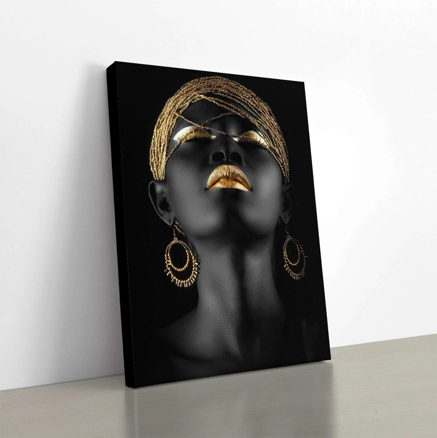 Black & Gold Woman - Image 5