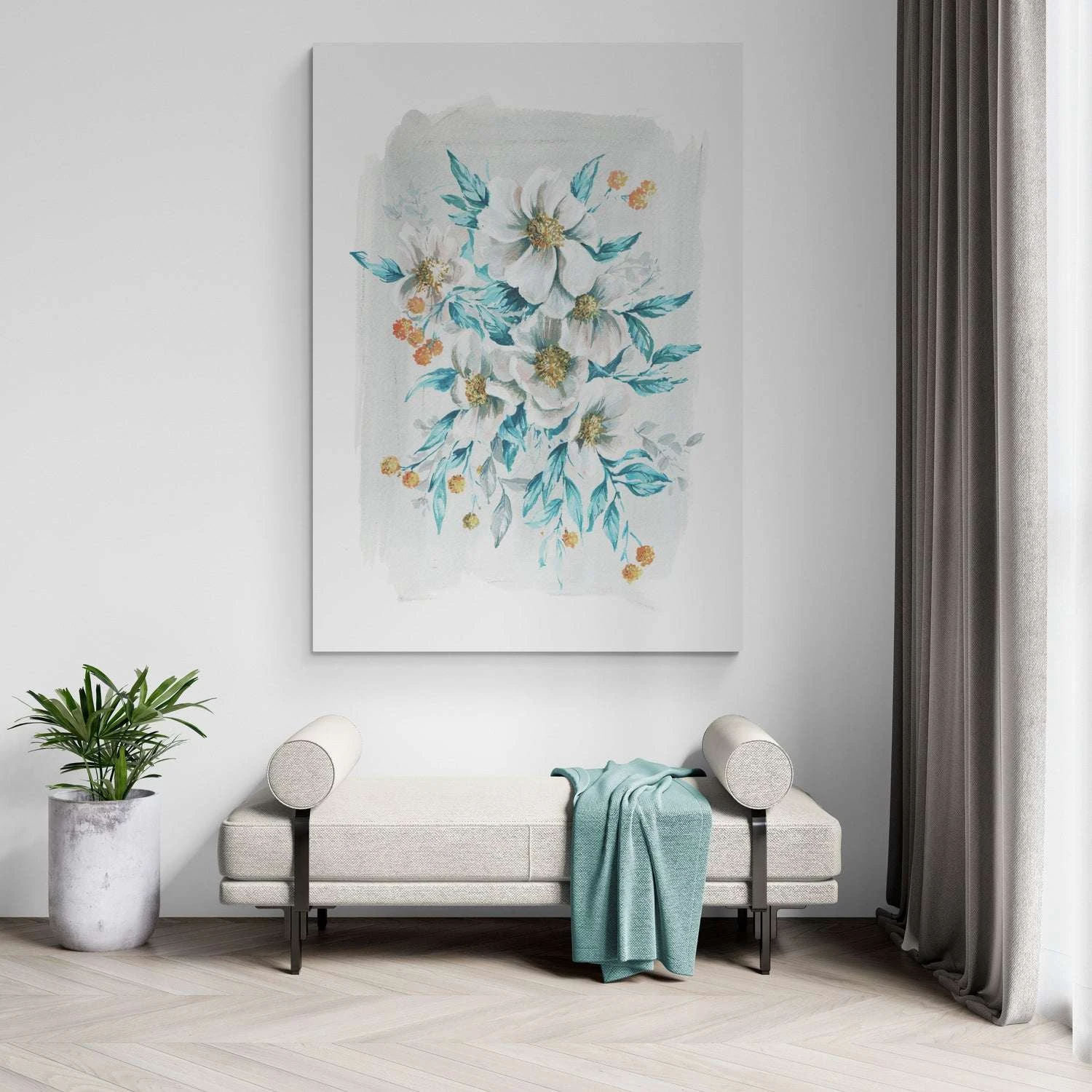 Grey Flower Bouquet - Image 4