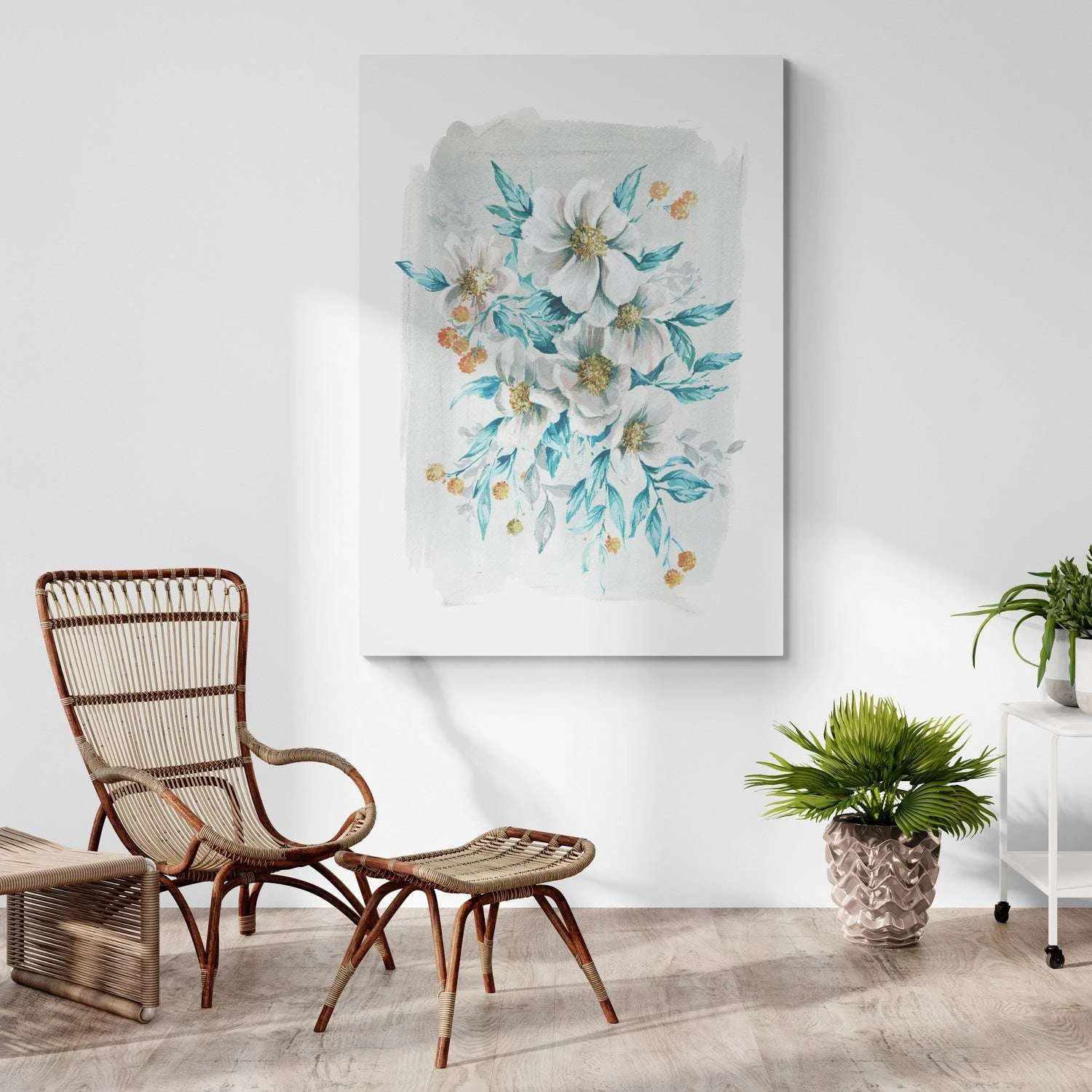 Grey Flower Bouquet - Image 2