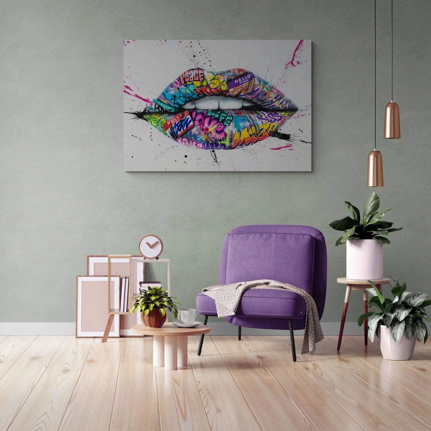 Graffiti Lips II - Image 2