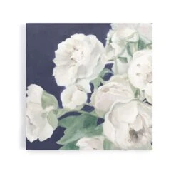 Peonies On Navy