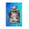 Graffiti Chanel No 5 - Blue