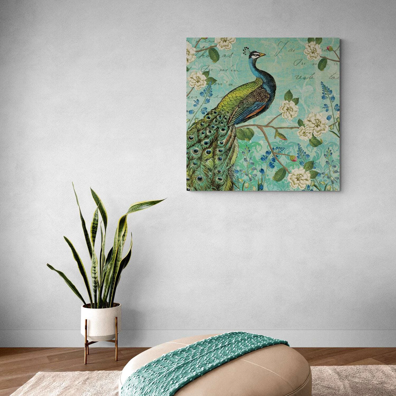 Peacock Arbor V Blue - Image 4