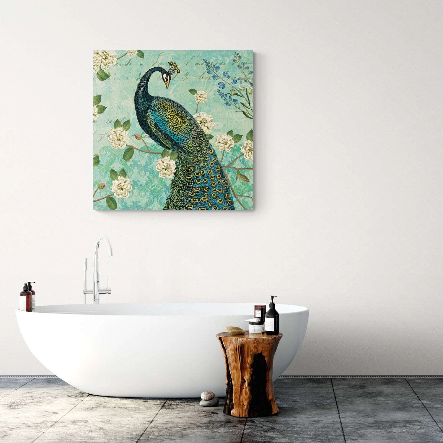 Peacock Arbor VI Blue - Image 2